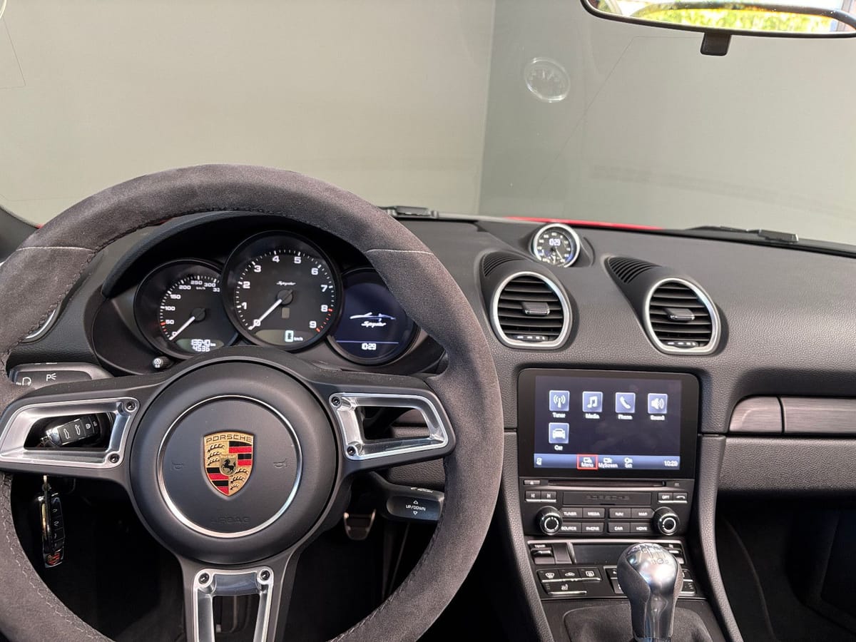 Porsche 718 4.0 Spyder *Schalter * Approved * Deutsch* foto 6
