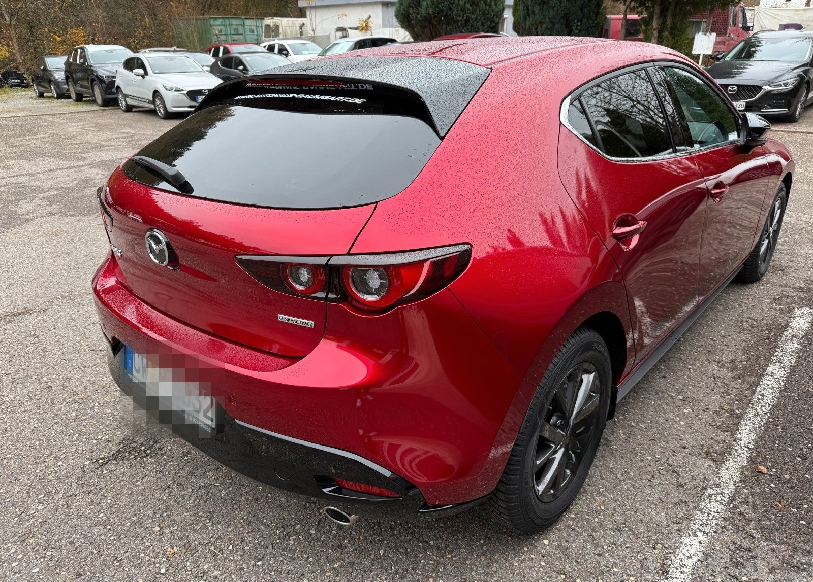 Mazda 3 .5-trg. Homura 2025er Modell foto 7