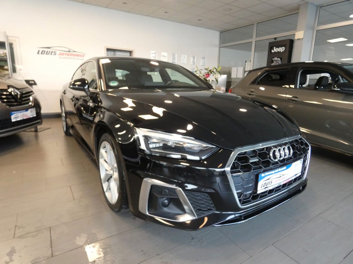 Audi A5 Sportback 45 TFSI quattro S line Leder Navi foto 4
