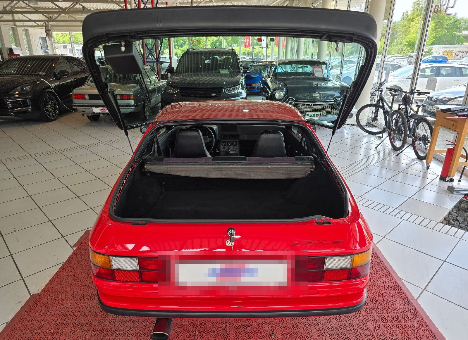Porsche 924 S+RESTAURIERT+H-Kenzeichen Tüv NEU foto 15