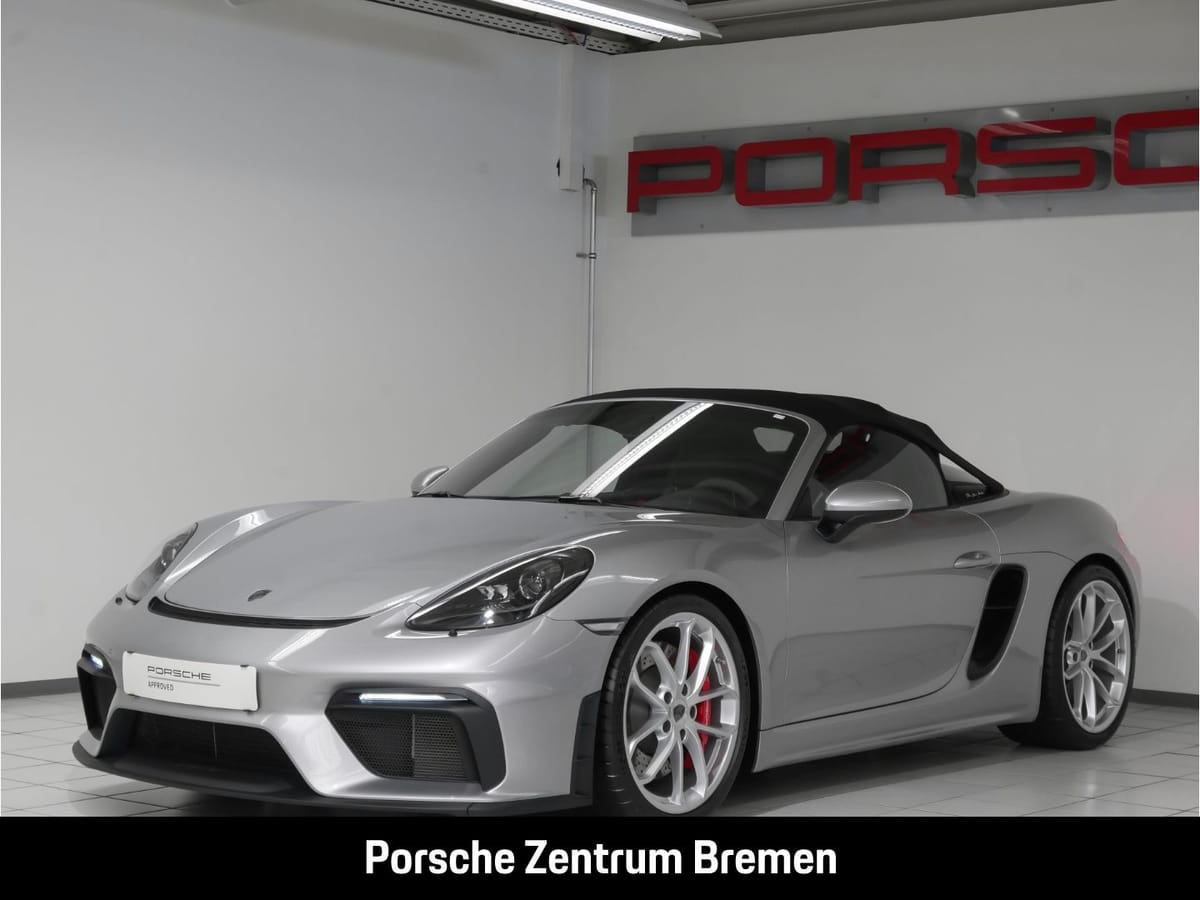 Porsche 718 Spyder Vollschalensitze 6-Gang Schaltgetrieb