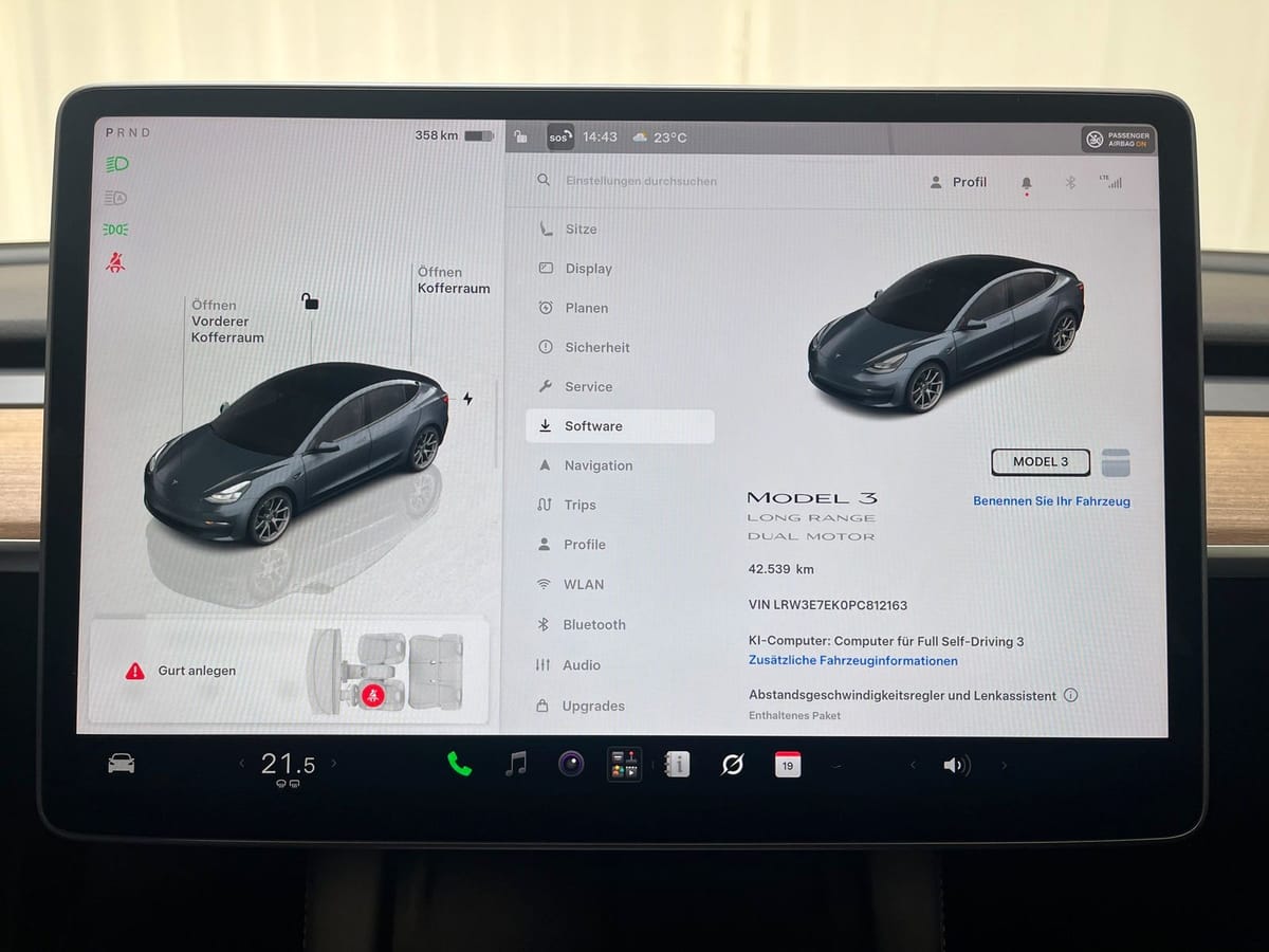 Tesla Model 3 AWD Long Range ACC CAM Navi foto 7