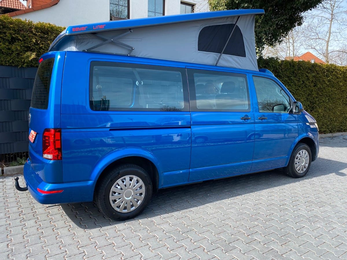 Volkswagen T6.1 CAMPER AUFSTELLDACH LANG SCHNÄPPCHEN foto 2