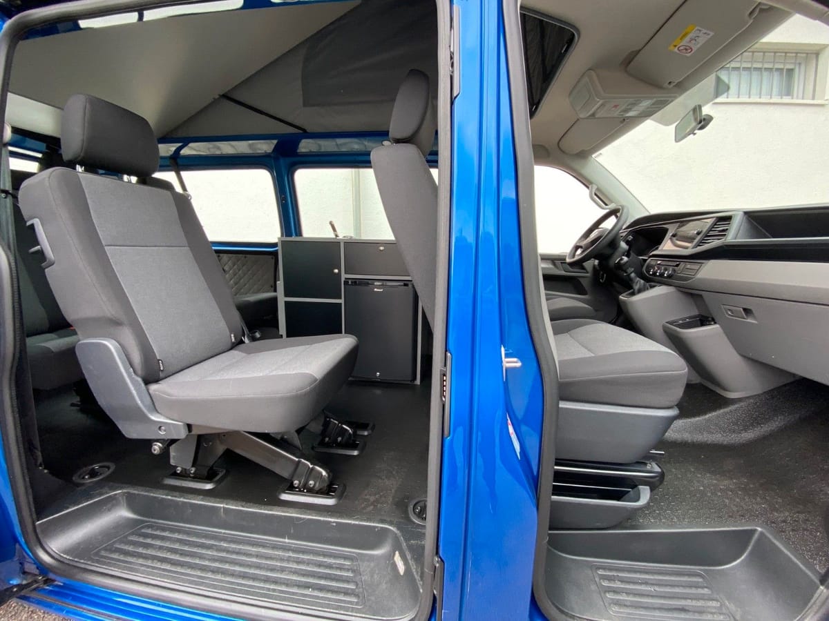 Volkswagen T6.1 CAMPER AUFSTELLDACH LANG SCHNÄPPCHEN foto 11