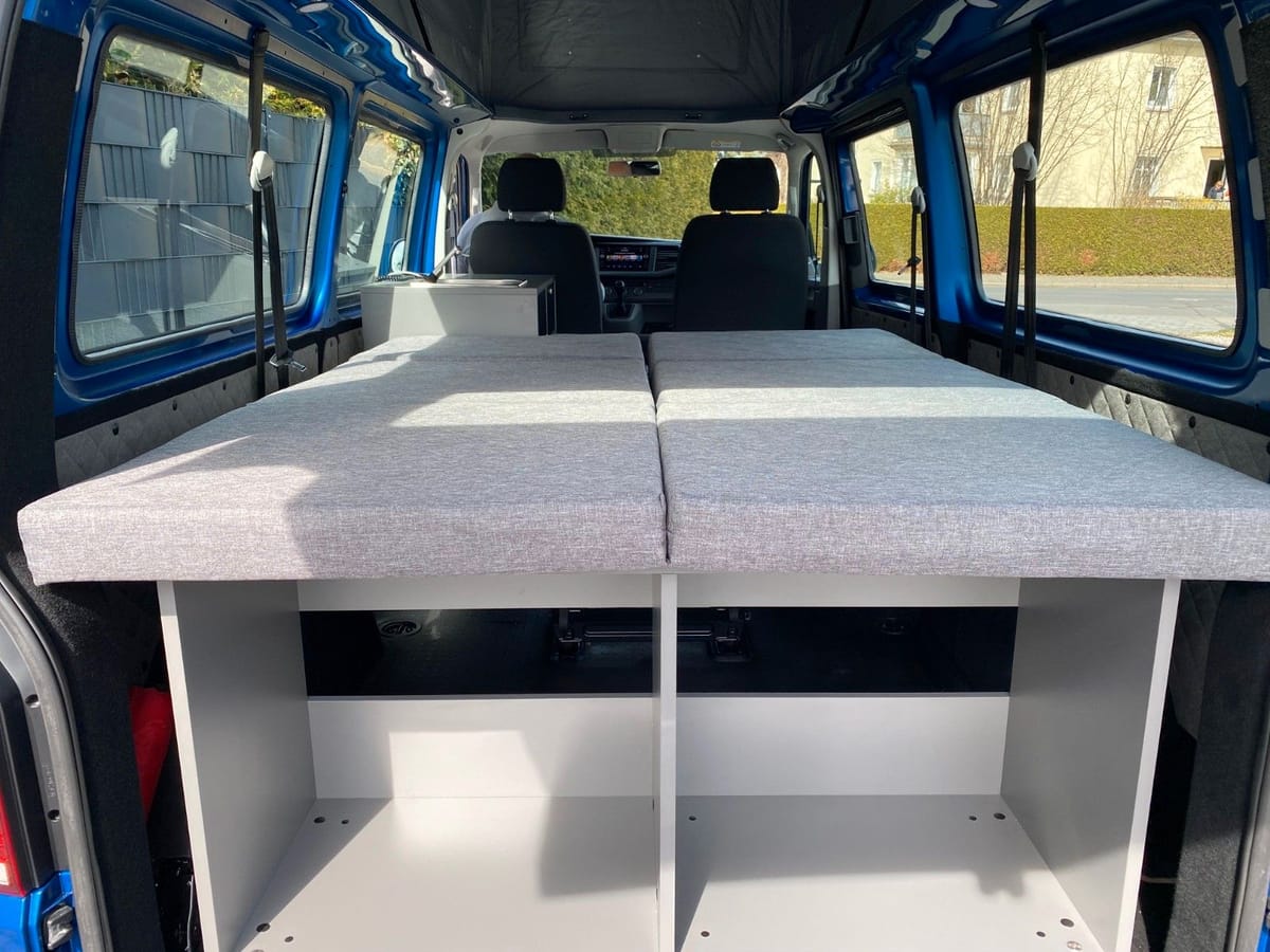 Volkswagen T6.1 CAMPER AUFSTELLDACH LANG SCHNÄPPCHEN foto 12