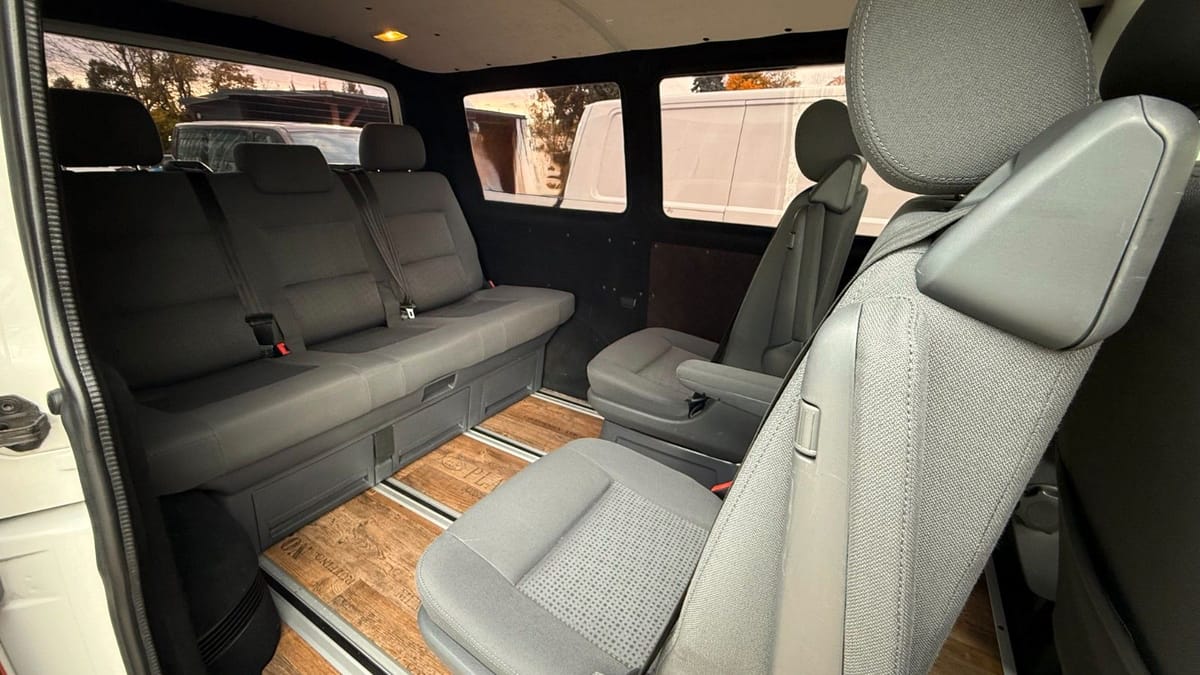 Volkswagen T6 2,0TDI MV INSP. TÜV NEU SCHIENENSYSTEM foto 14