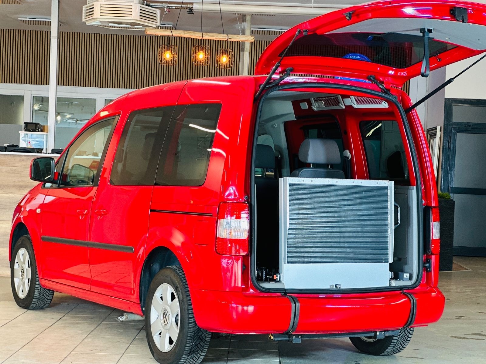 Volkswagen Caddy 1,6-Behindertengerecht-Rampe foto 12