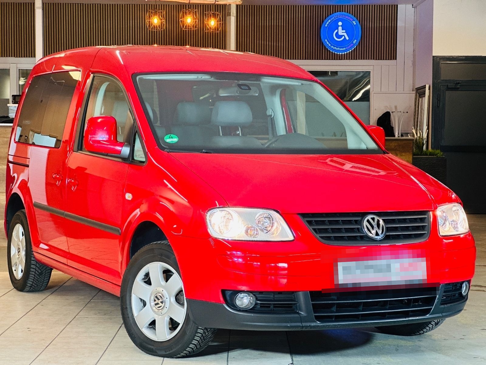 Volkswagen Caddy 1,6-Behindertengerecht-Rampe foto 4