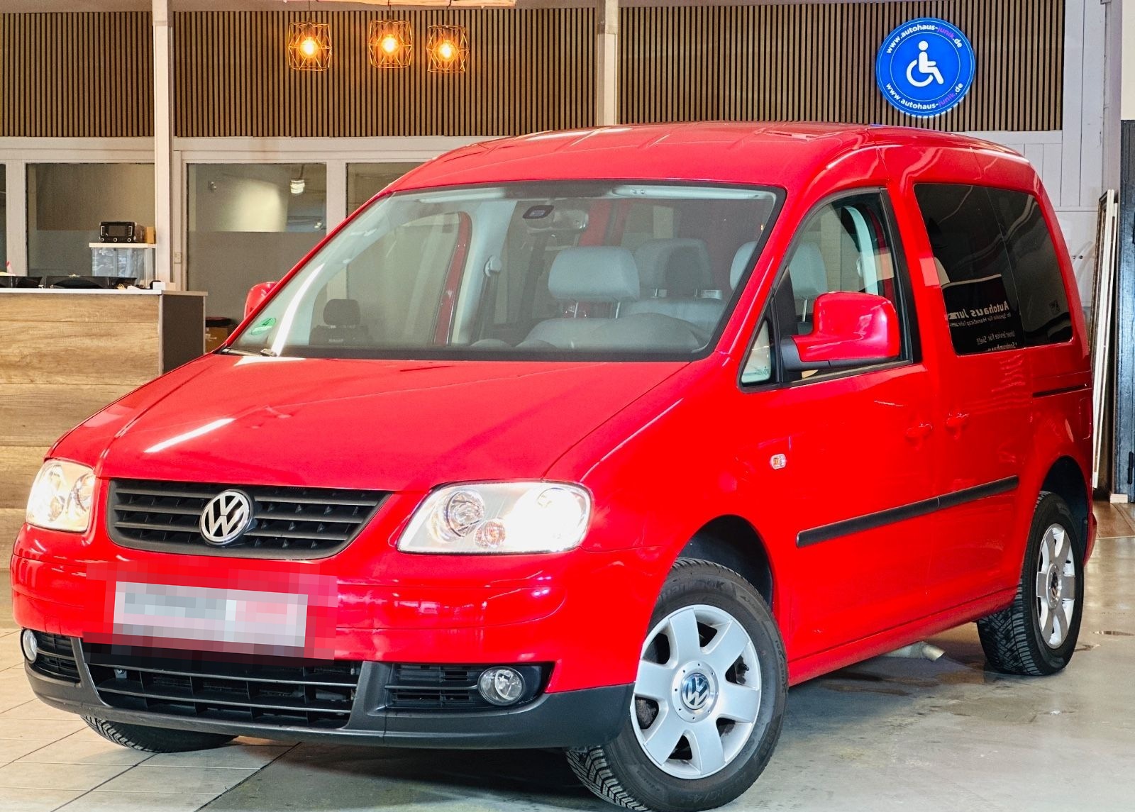 Volkswagen Caddy 1,6-Behindertengerecht-Rampe foto 5