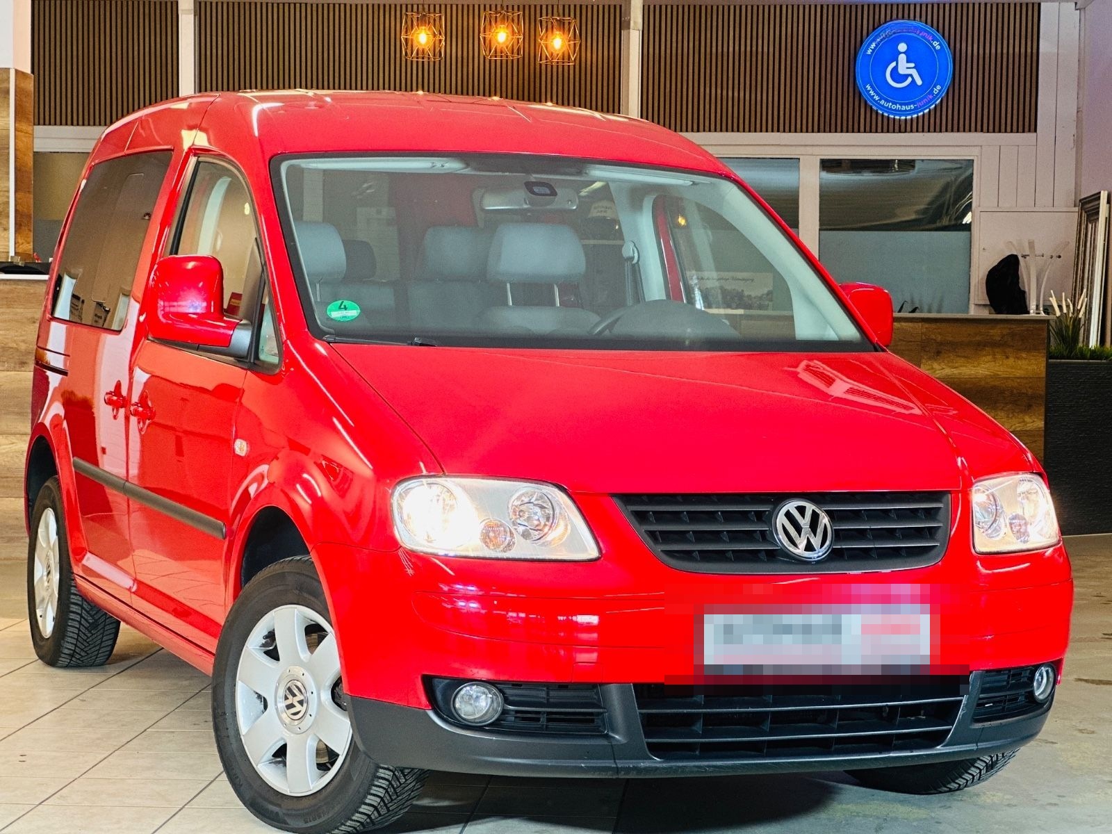 Volkswagen Caddy 1,6-Behindertengerecht-Rampe foto 6
