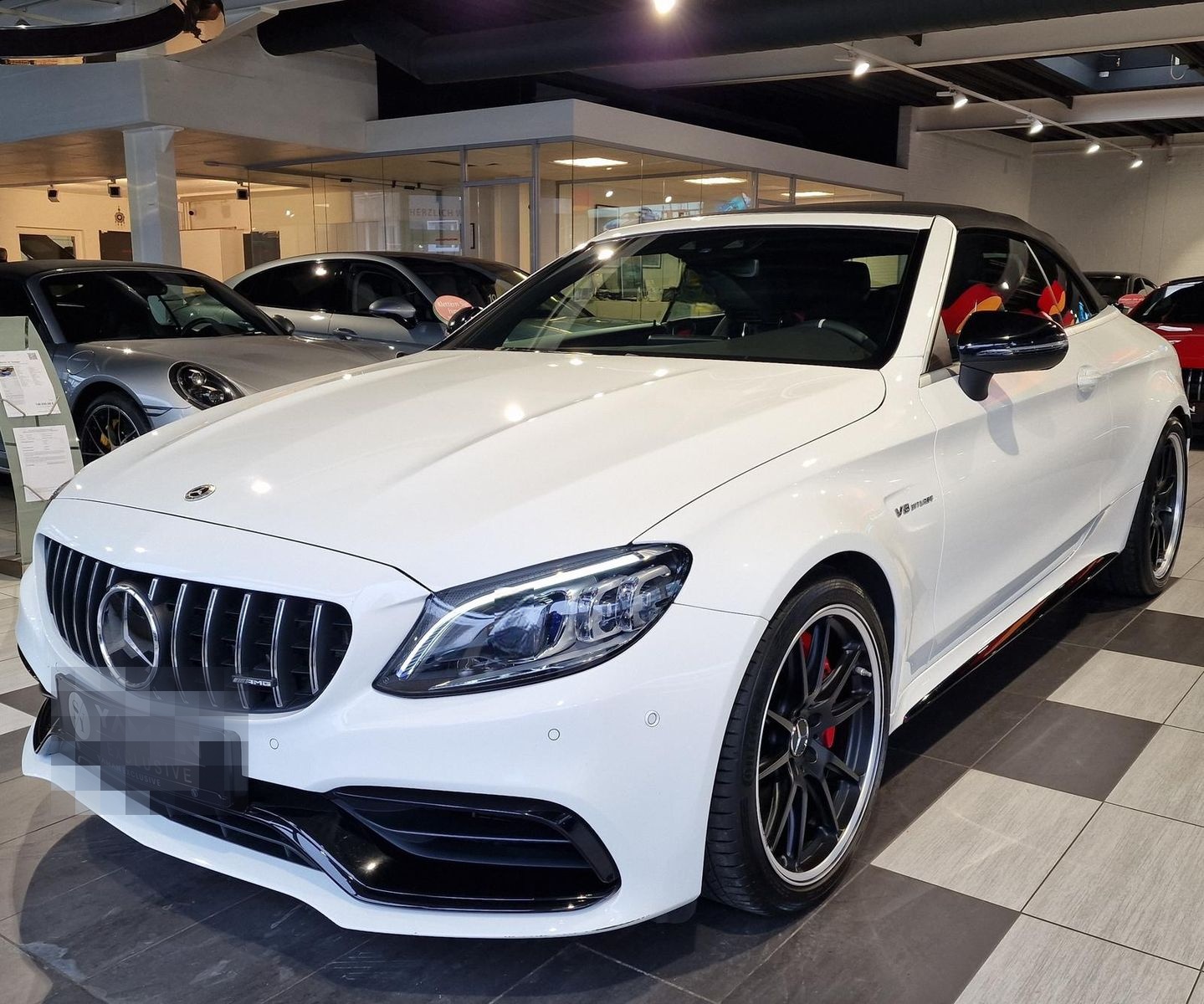 Mercedes-Benz C 63 S AMG Cabrio *Burm*SAGA*Distr+*Night*RFK foto 2
