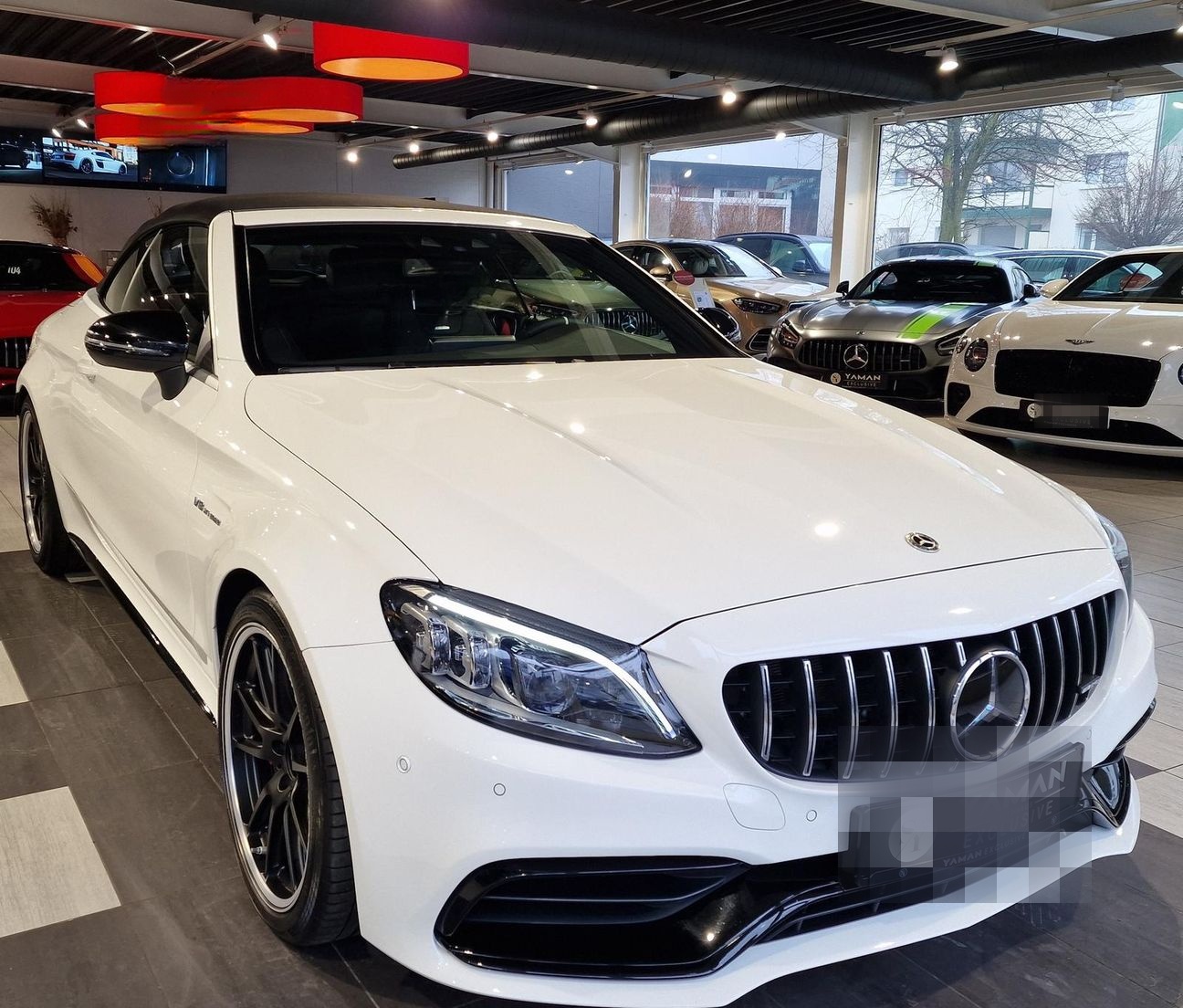 Mercedes-Benz C 63 S AMG Cabrio *Burm*SAGA*Distr+*Night*RFK foto 11