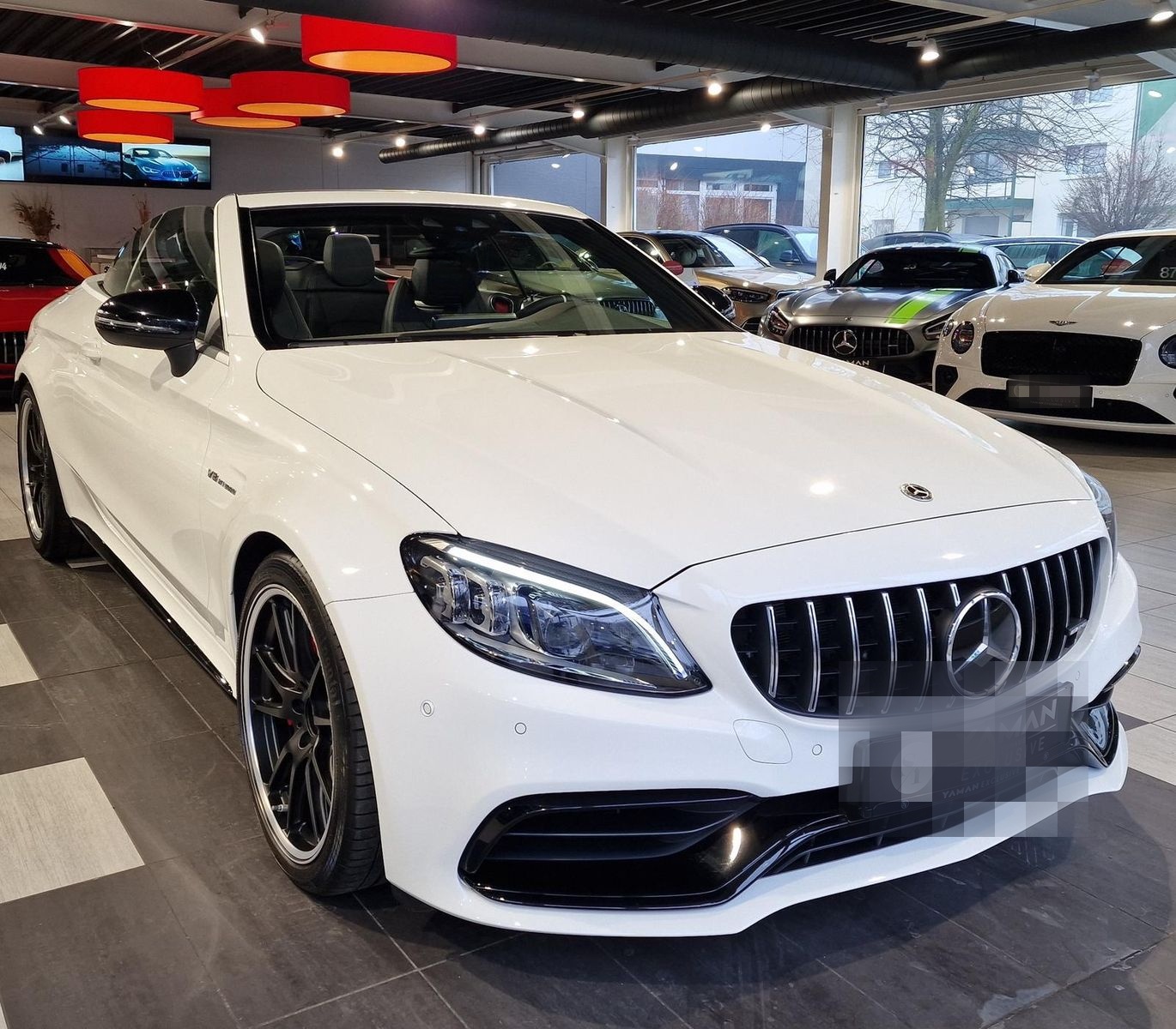 Mercedes-Benz C 63 S AMG Cabrio *Burm*SAGA*Distr+*Night*RFK foto 12