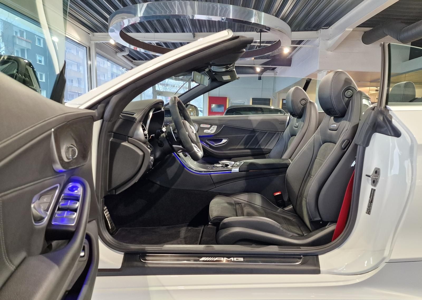 Mercedes-Benz C 63 S AMG Cabrio *Burm*SAGA*Distr+*Night*RFK foto 15