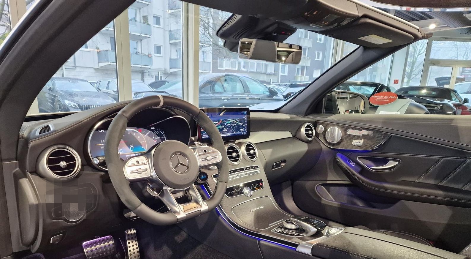 Mercedes-Benz C 63 S AMG Cabrio *Burm*SAGA*Distr+*Night*RFK foto 19