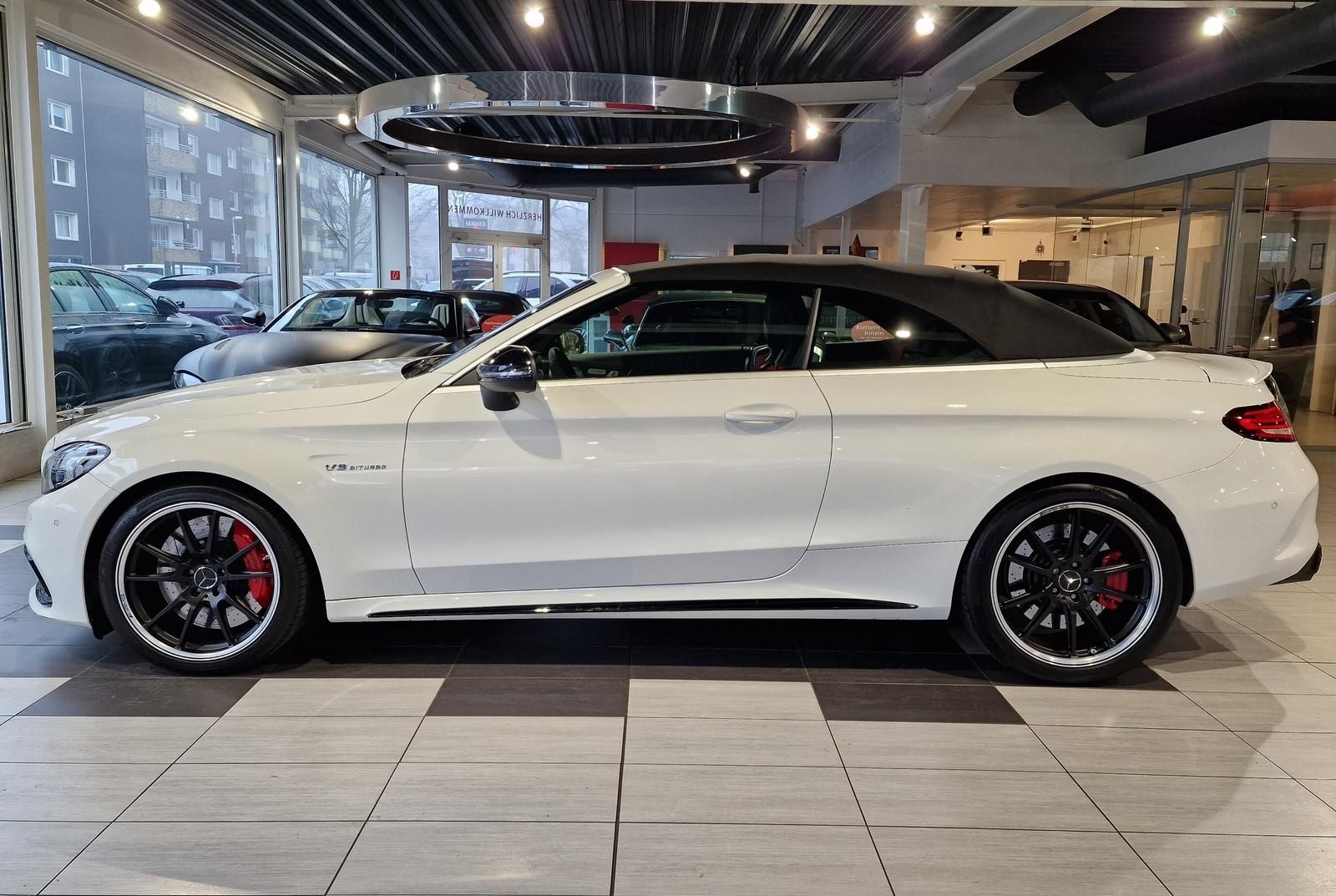Mercedes-Benz C 63 S AMG Cabrio *Burm*SAGA*Distr+*Night*RFK foto 3