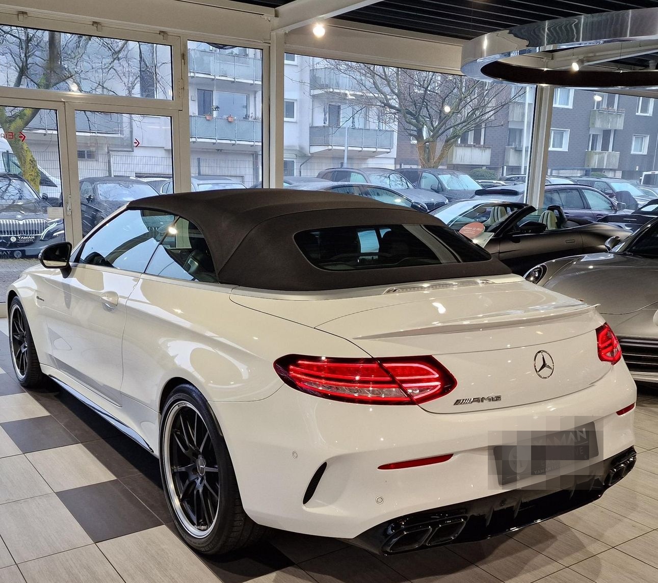 Mercedes-Benz C 63 S AMG Cabrio *Burm*SAGA*Distr+*Night*RFK foto 5