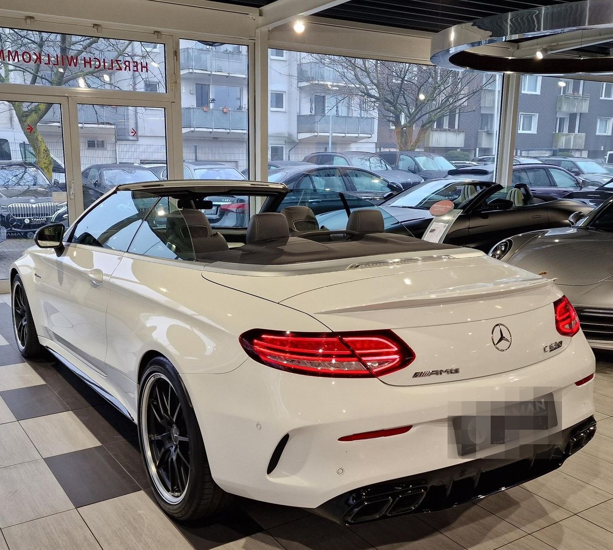 Mercedes-Benz C 63 S AMG Cabrio *Burm*SAGA*Distr+*Night*RFK foto 6