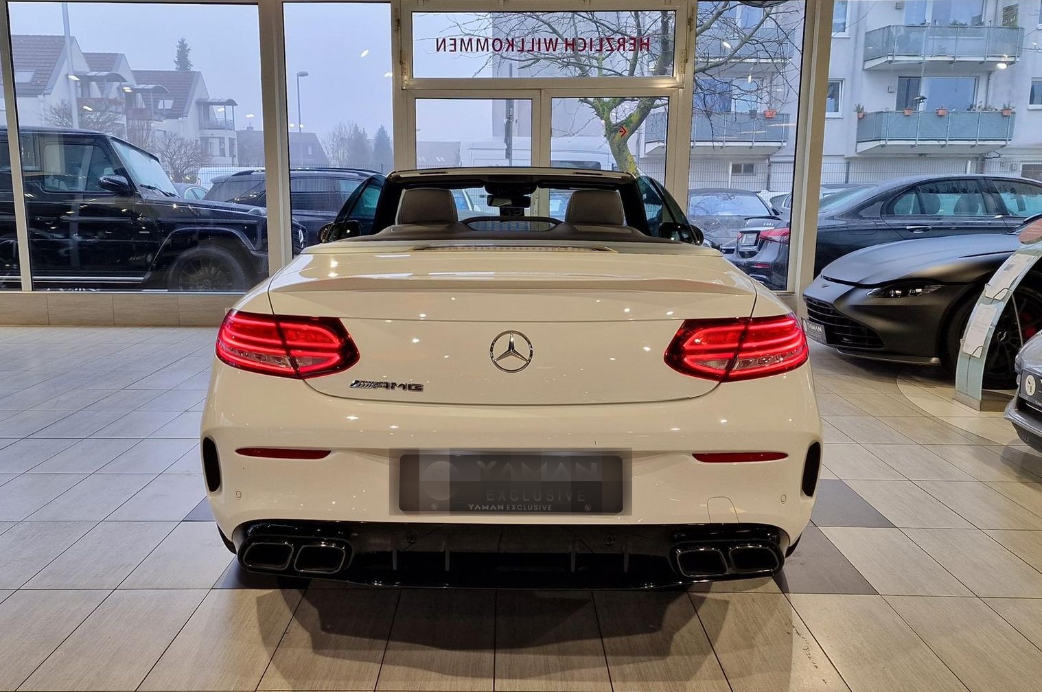 Mercedes-Benz C 63 S AMG Cabrio *Burm*SAGA*Distr+*Night*RFK foto 8