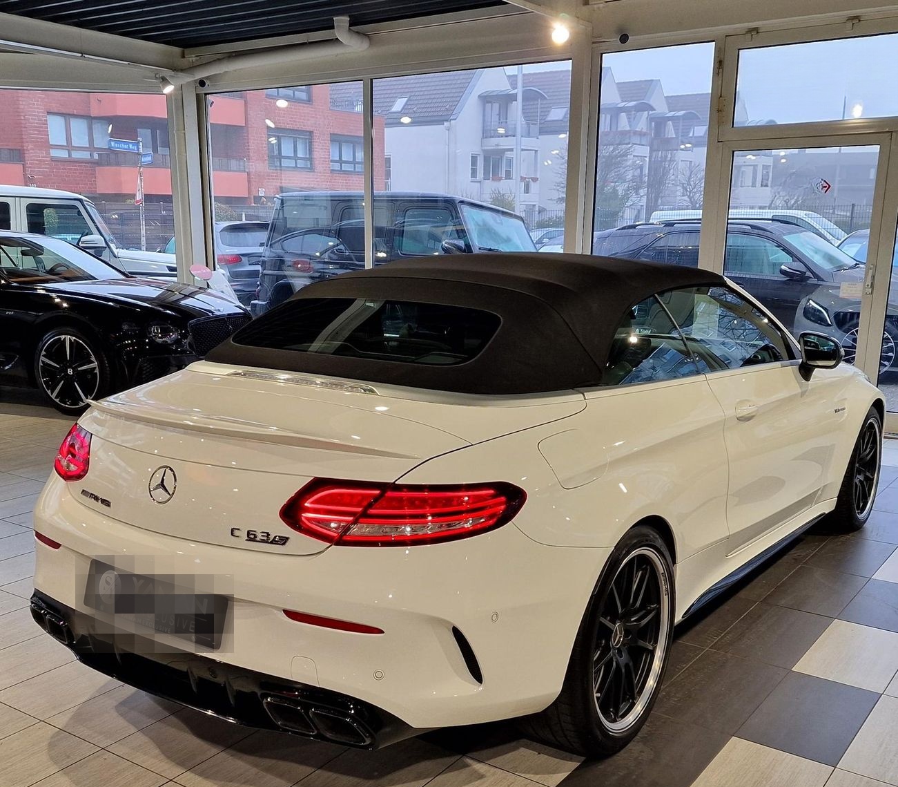Mercedes-Benz C 63 S AMG Cabrio *Burm*SAGA*Distr+*Night*RFK foto 9