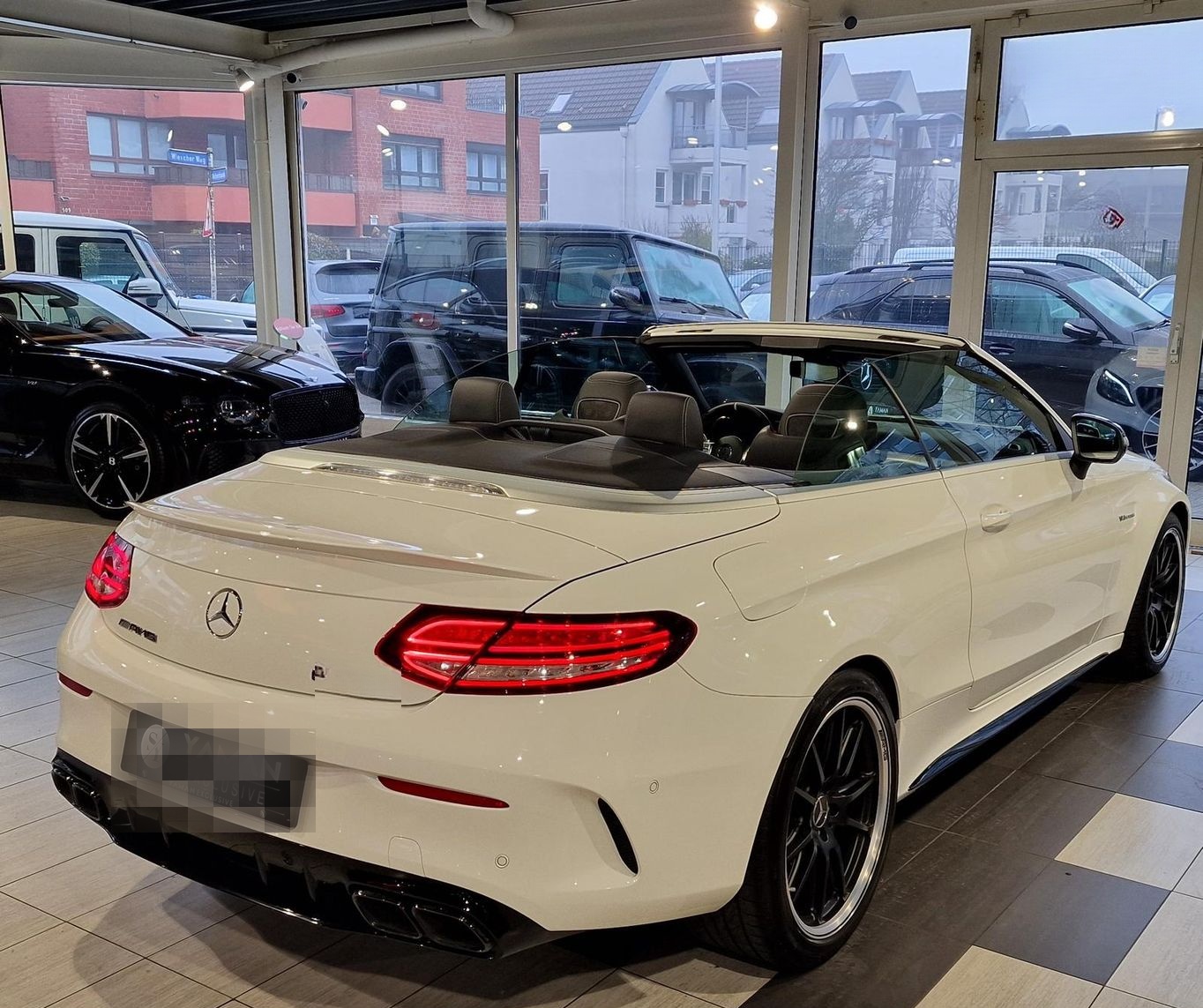 Mercedes-Benz C 63 S AMG Cabrio *Burm*SAGA*Distr+*Night*RFK foto 10