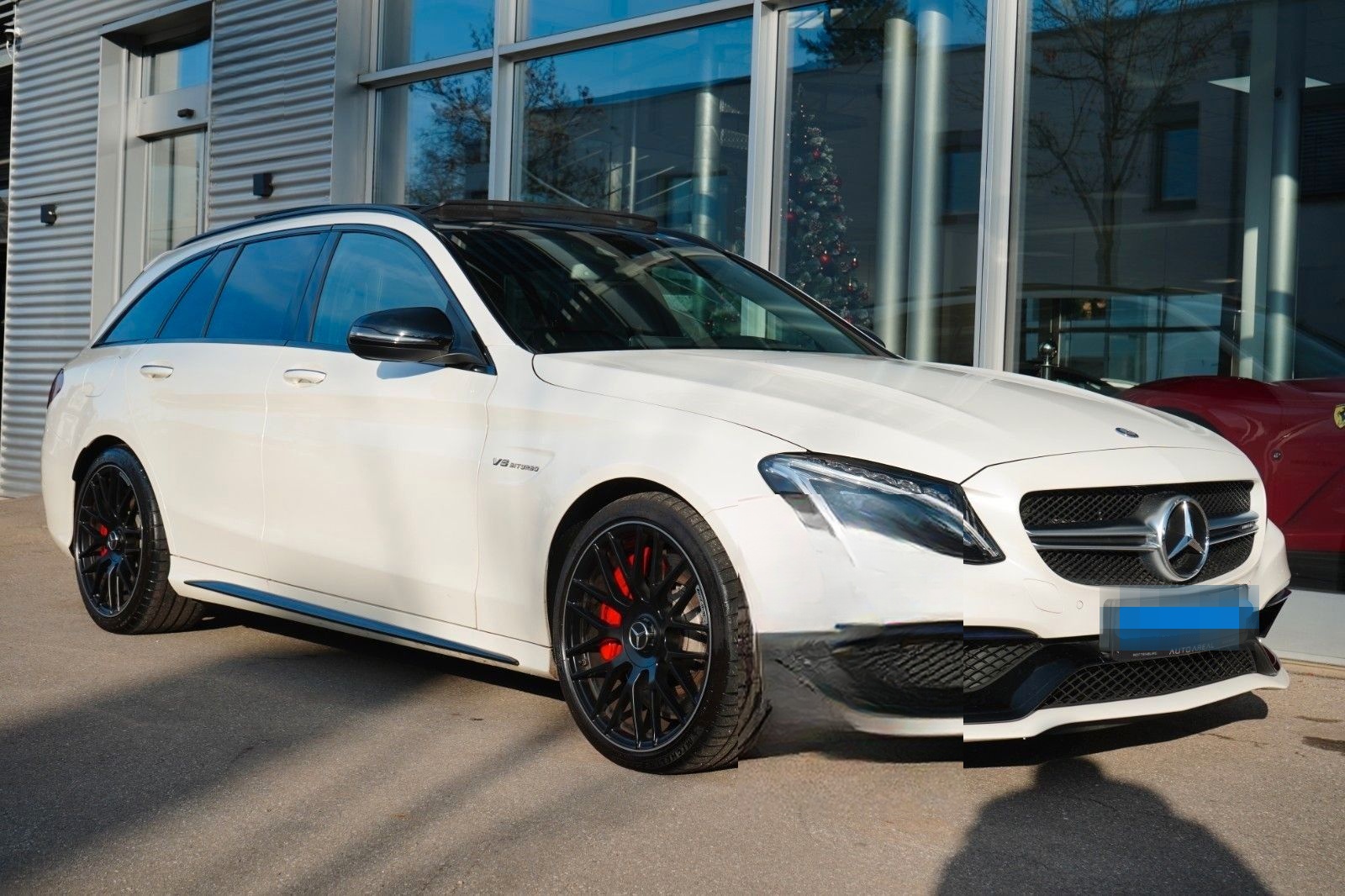 Mercedes-Benz C 63 S Kombi Designio Leder Burmeister Pano foto 3