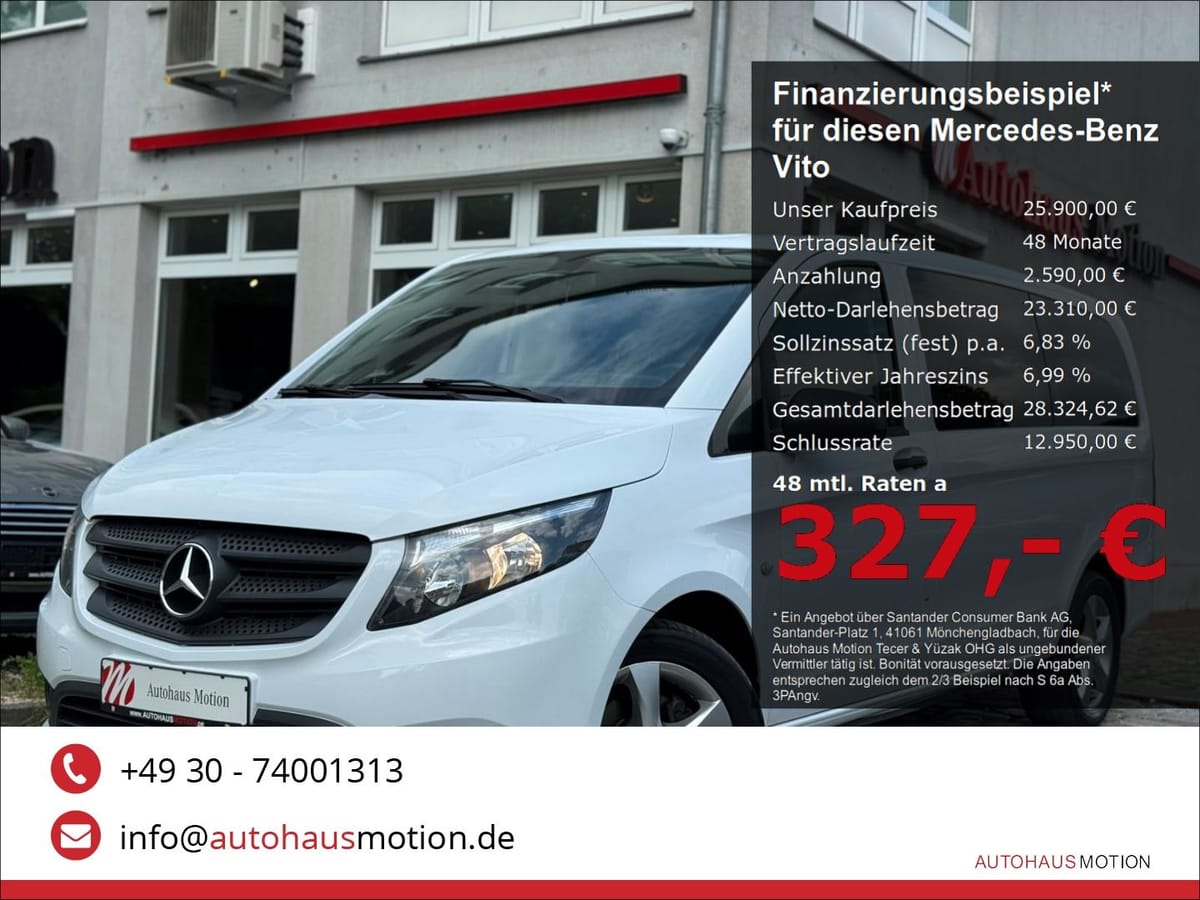 Mercedes-Benz Vito Tourer 114 116 119 124 CDI RWD lang Pro