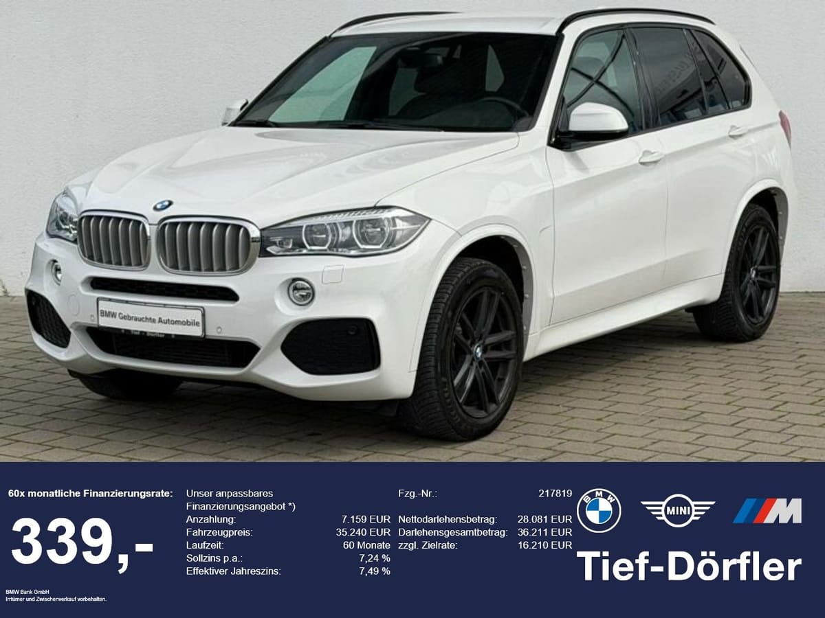 BMW X5 xDrive40d M Sport AHK LED Shz HuD H&K Memory