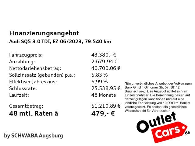Audi SQ5 3.0 TDI quattro AHK PANO R-KAM 21'' foto 4