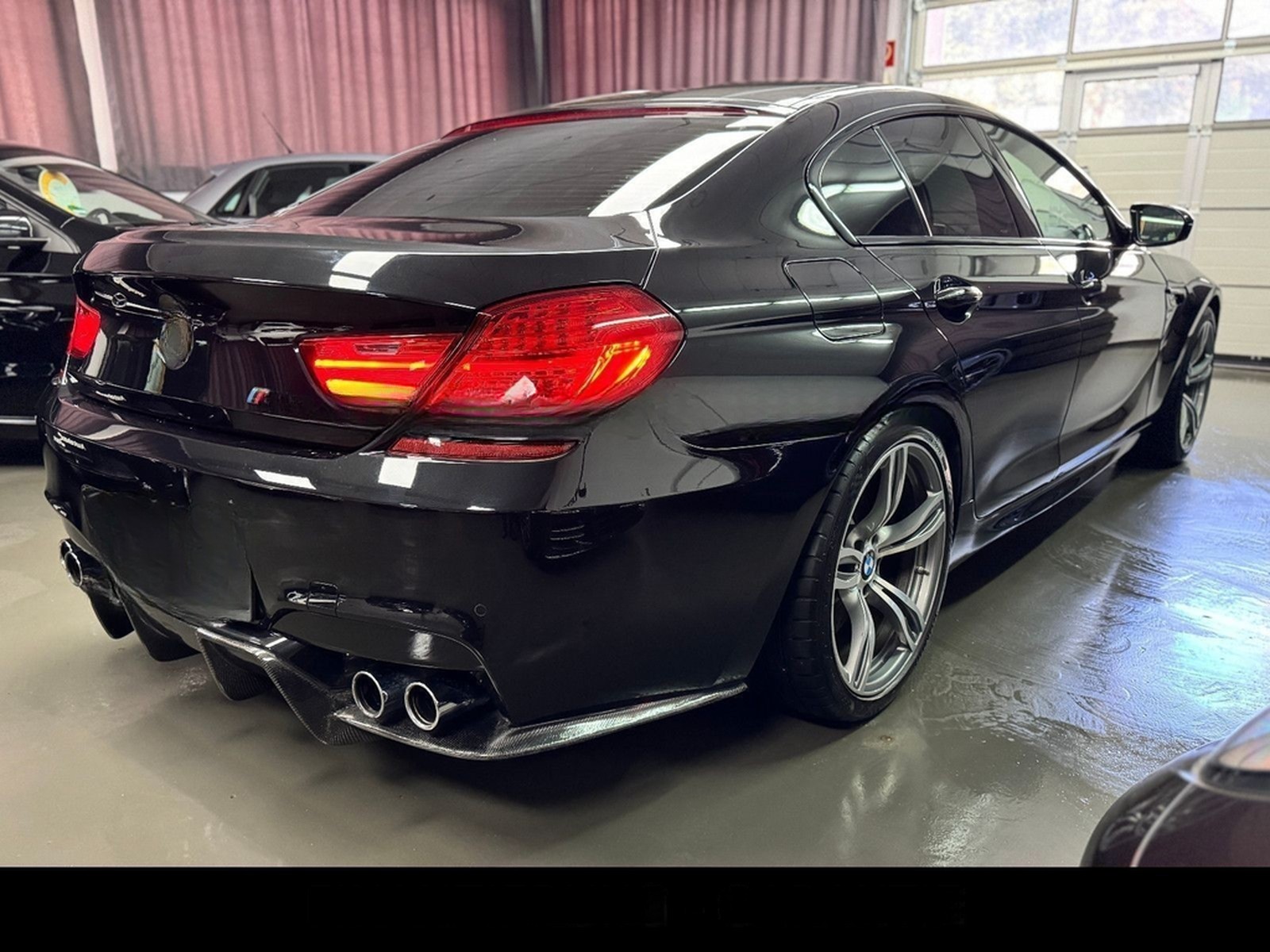 BMW M6 Gran Coupe 360° HUD Spur Abstand Assistents foto 9