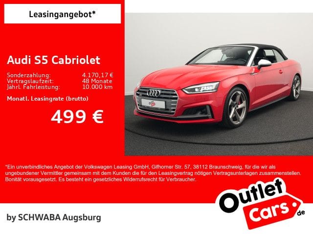 Audi S5 Cabriolet 3.0 TFSI Alcantara HeadUp AHK Navi foto 2