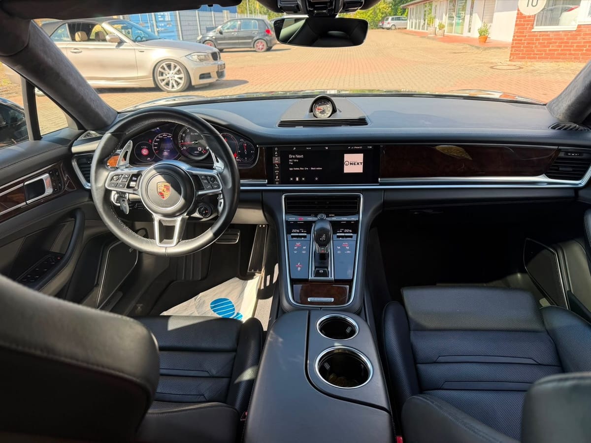 Porsche Panamera Turbo Nachtsicht Standheizung All Black foto 11