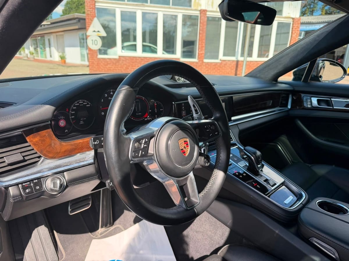 Porsche Panamera Turbo Nachtsicht Standheizung All Black foto 12
