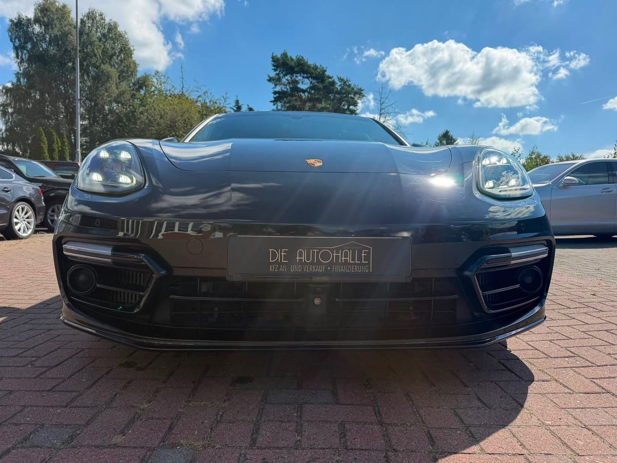Porsche Panamera Turbo Nachtsicht Standheizung All Black foto 5