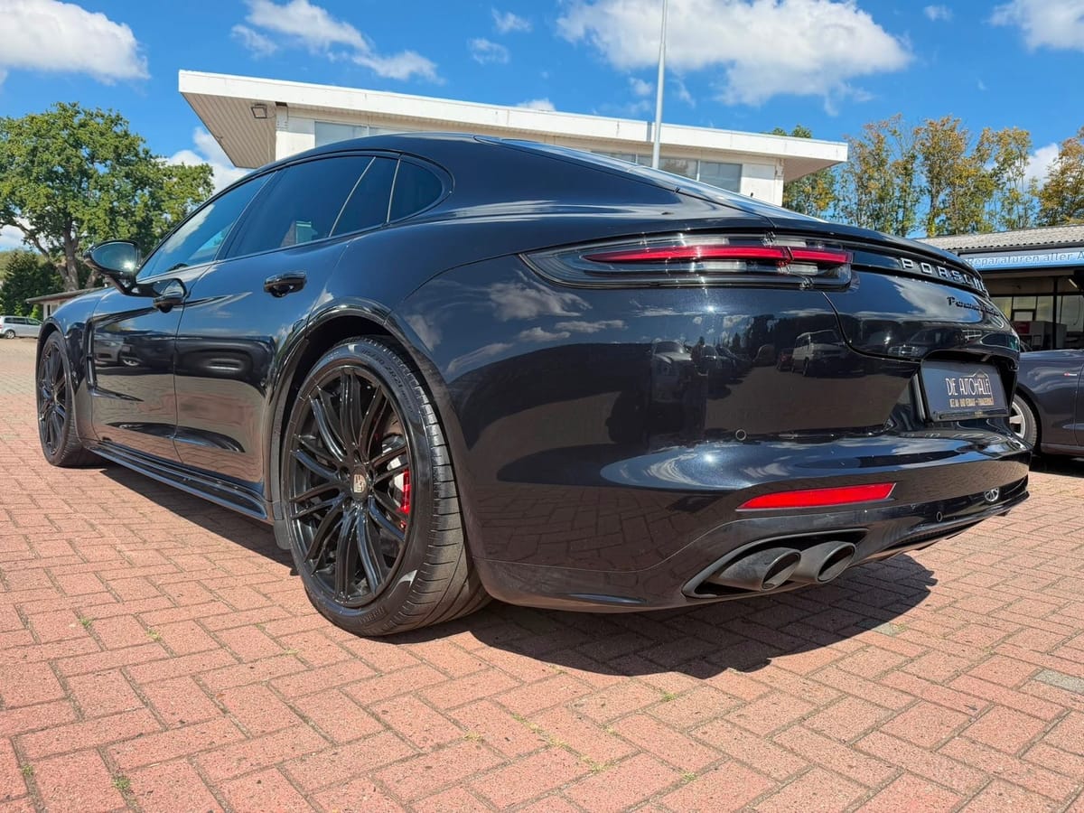 Porsche Panamera Turbo Nachtsicht Standheizung All Black foto 6