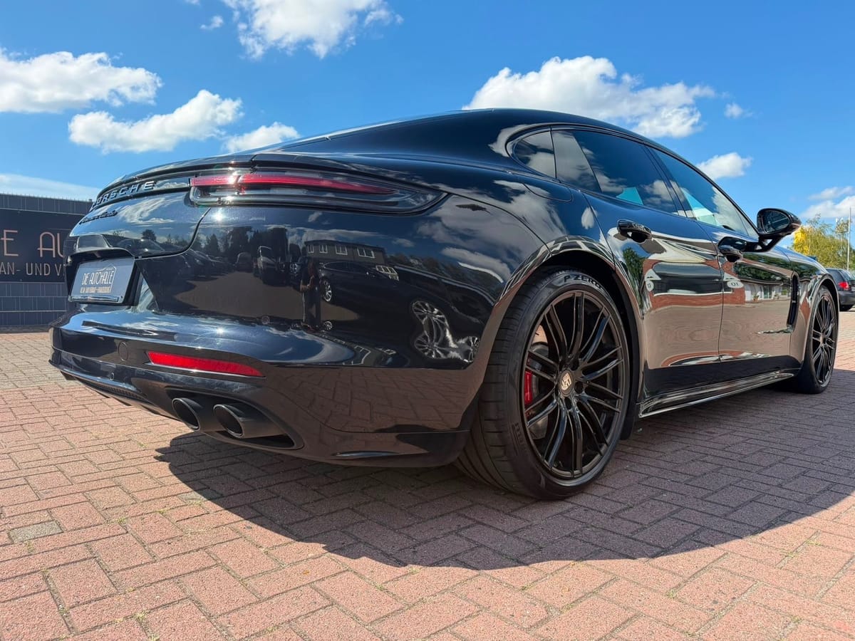 Porsche Panamera Turbo Nachtsicht Standheizung All Black foto 7