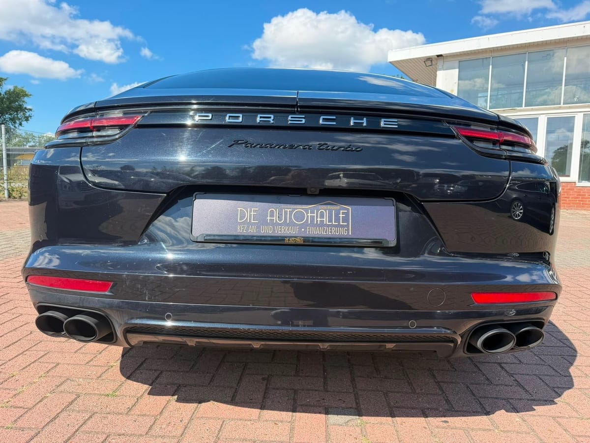 Porsche Panamera Turbo Nachtsicht Standheizung All Black foto 8