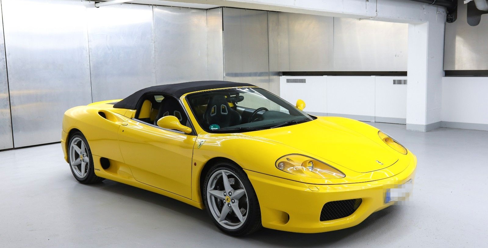 Ferrari 360 Spider 6 Gang Handschalter Racing Sitze foto 2