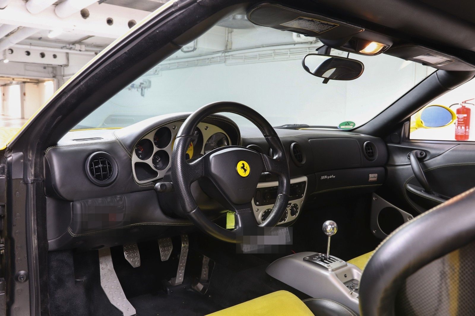 Ferrari 360 Spider 6 Gang Handschalter Racing Sitze foto 12