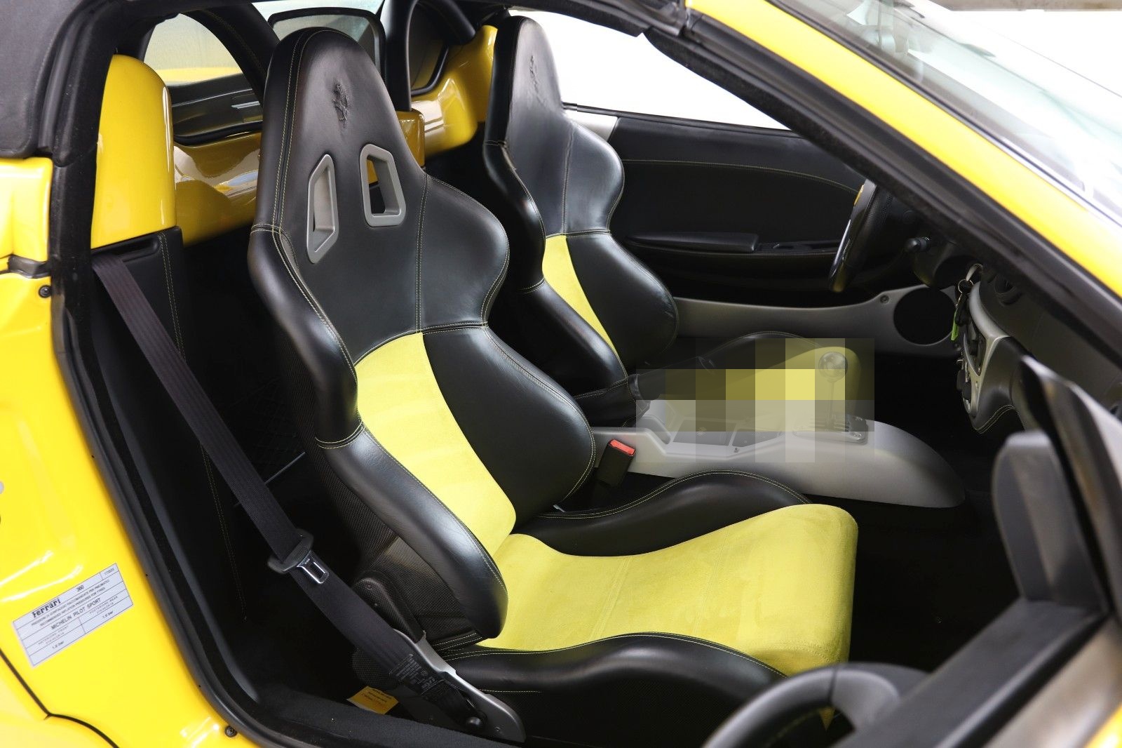 Ferrari 360 Spider 6 Gang Handschalter Racing Sitze foto 13