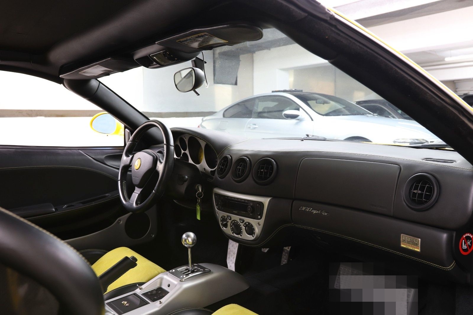Ferrari 360 Spider 6 Gang Handschalter Racing Sitze foto 16