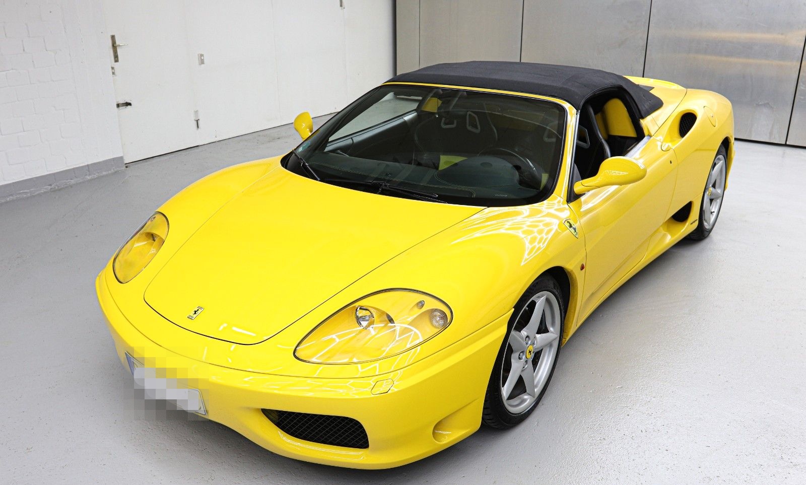 Ferrari 360 Spider 6 Gang Handschalter Racing Sitze foto 4