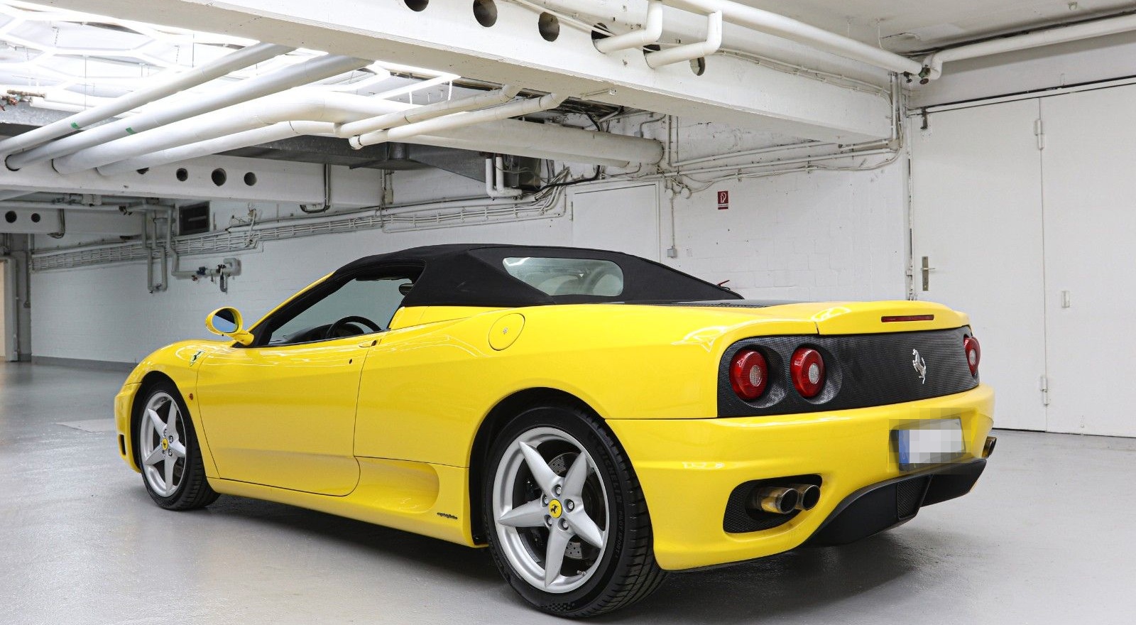 Ferrari 360 Spider 6 Gang Handschalter Racing Sitze foto 5