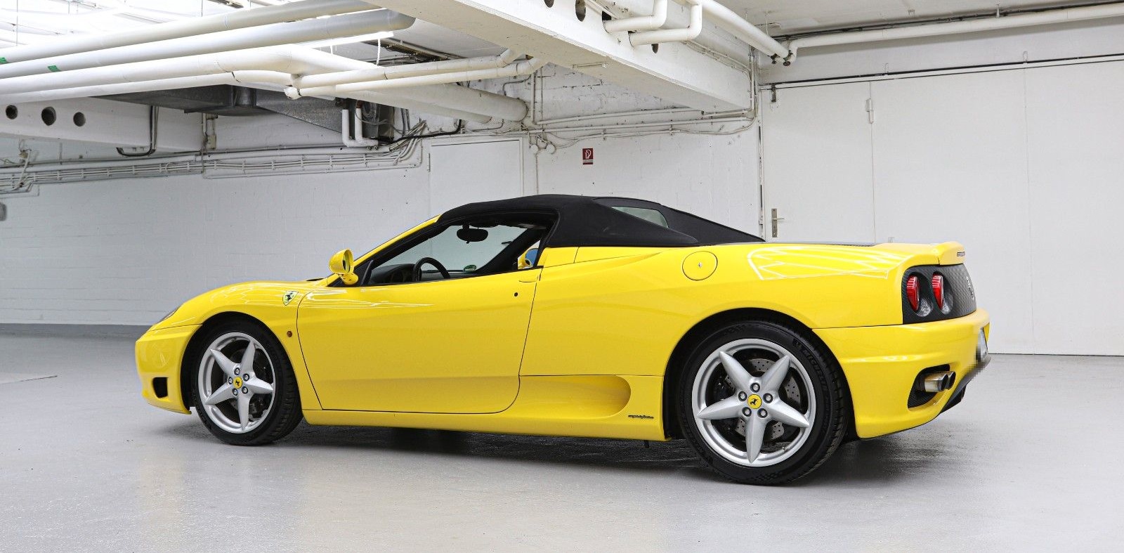 Ferrari 360 Spider 6 Gang Handschalter Racing Sitze foto 6