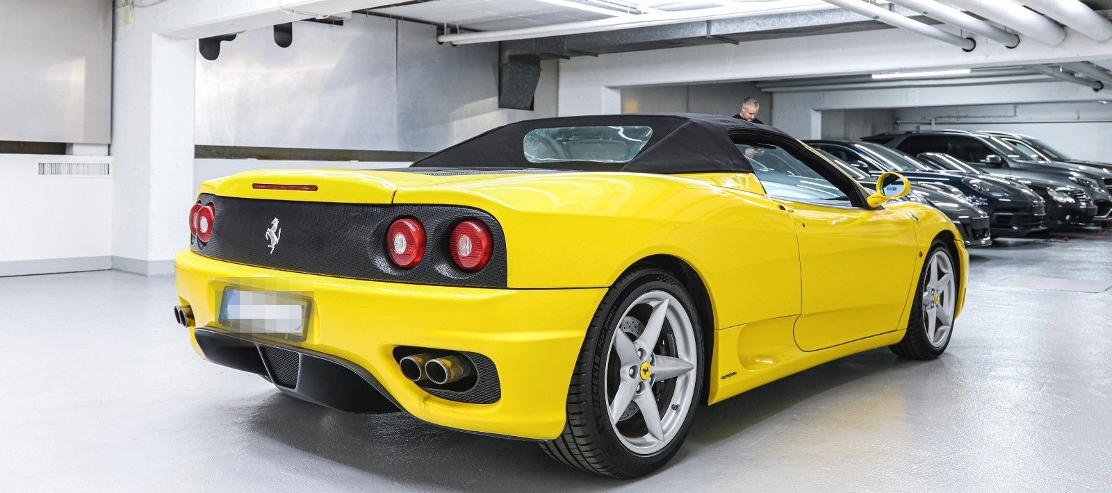 Ferrari 360 Spider 6 Gang Handschalter Racing Sitze foto 7