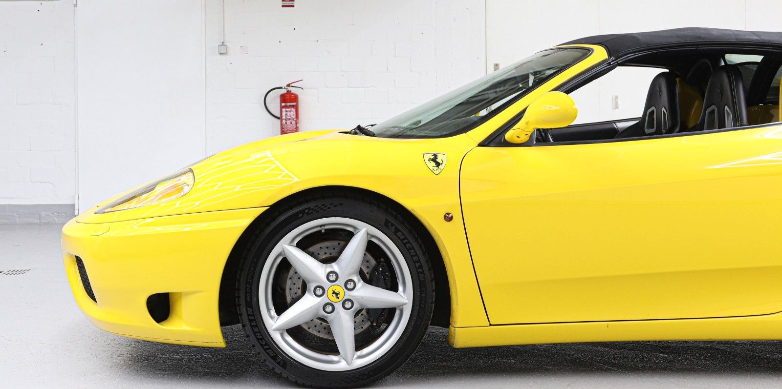 Ferrari 360 Spider 6 Gang Handschalter Racing Sitze foto 9