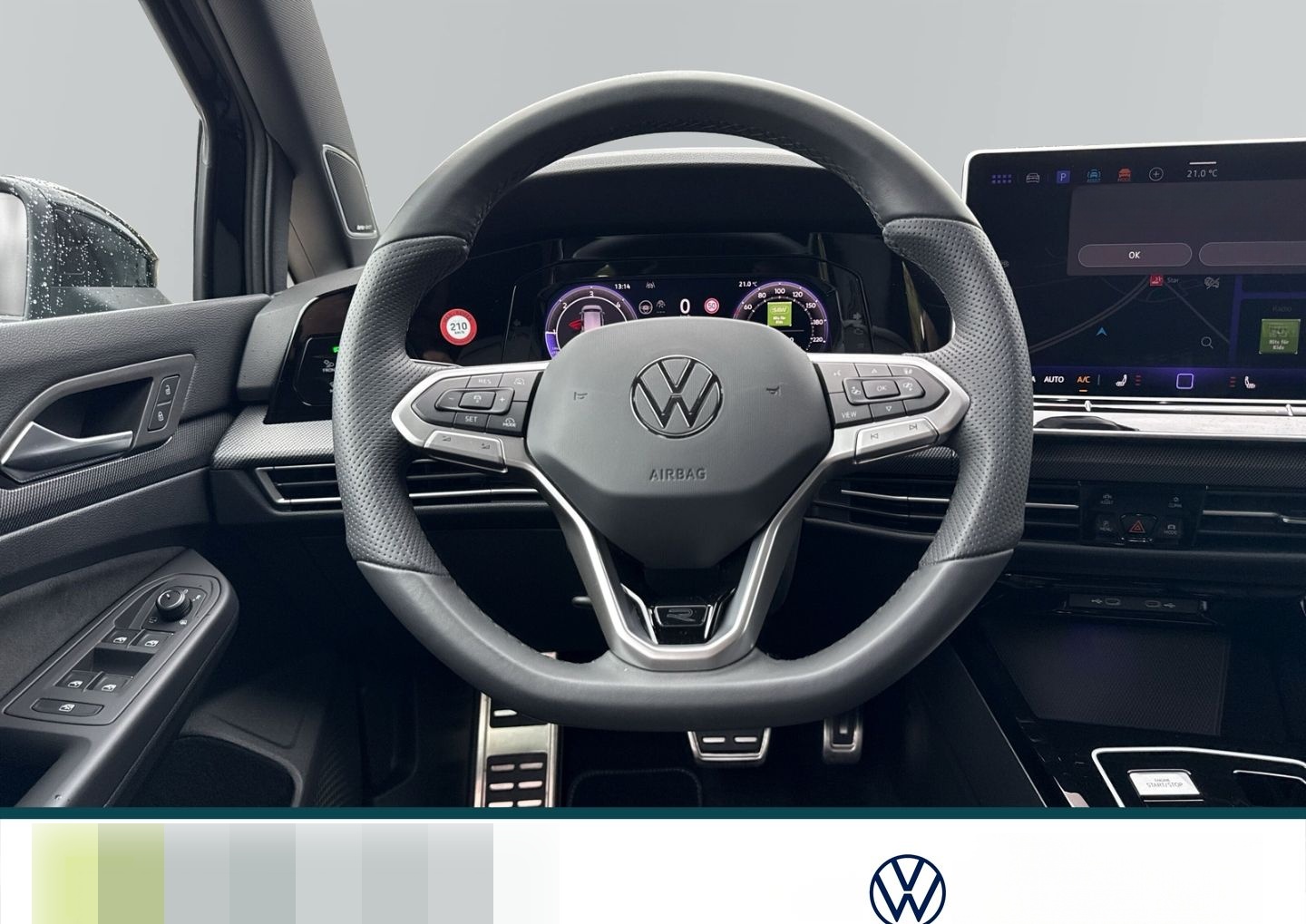 Volkswagen Golf VIII R-Line 2.0 TDI DSG LED HUD Navi AHK Fe foto 10