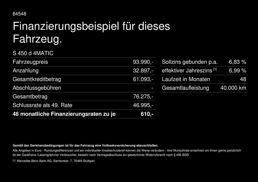 Mercedes-Benz S 450 d 4M AMG Night 21" HA-Lenkung Burmester foto 2