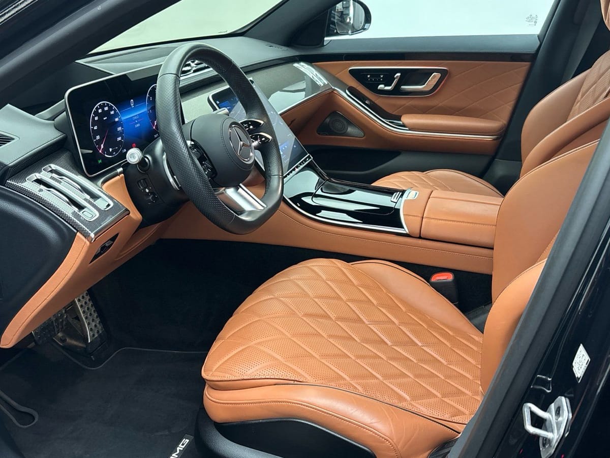 Mercedes-Benz S 450 d 4M AMG Night 21" HA-Lenkung Burmester foto 13