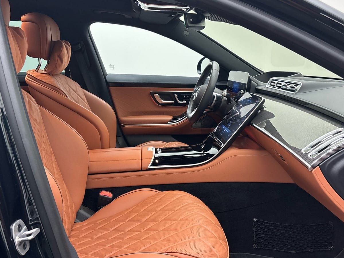 Mercedes-Benz S 450 d 4M AMG Night 21" HA-Lenkung Burmester foto 14